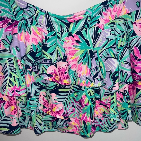 Lilly Pulitzer Luxletic Ruffle Gabby Skort XL - Picture 9 of 11
